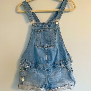 Ingrid and Isabel Maternity Shortalls size 2